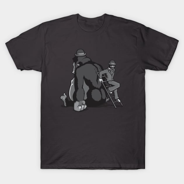 Man Descends from Ape T-Shirt by Leon